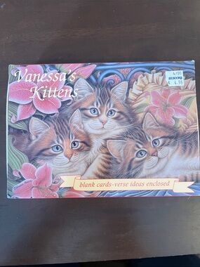 Vanessa's Kittens Decorative Blank Greeting Cards 20 / 4 of each design